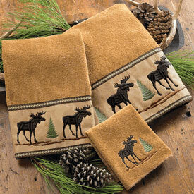 Rustic Bath Towels