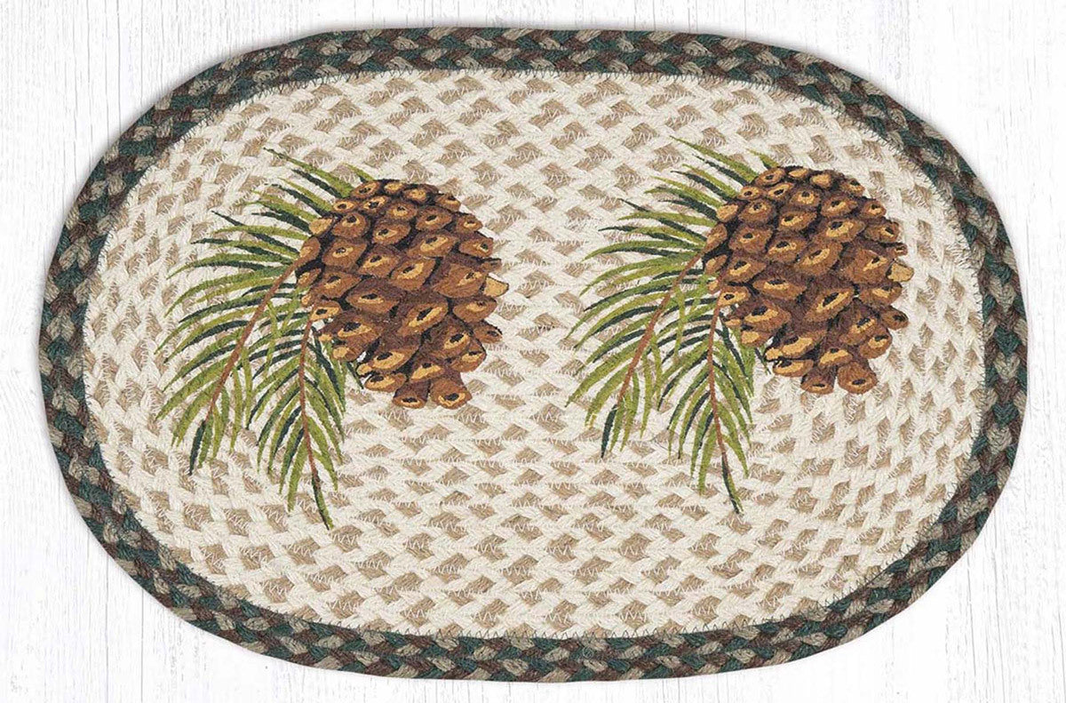 Pinecone Flourish Table Linens
