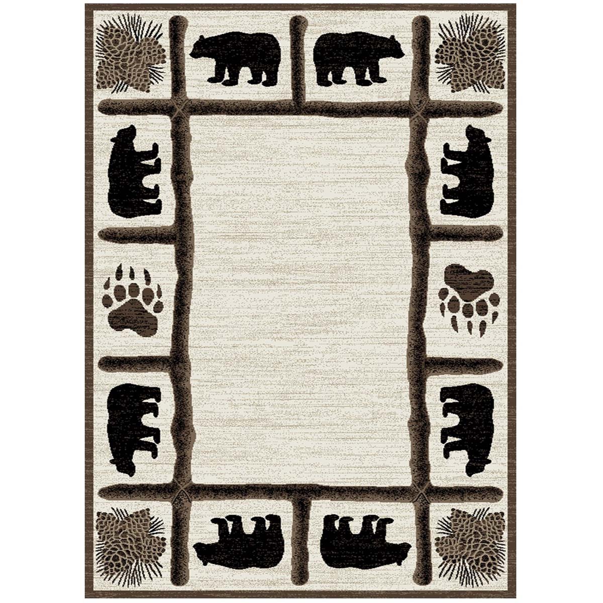 Midnight Grizzly Rug Collection