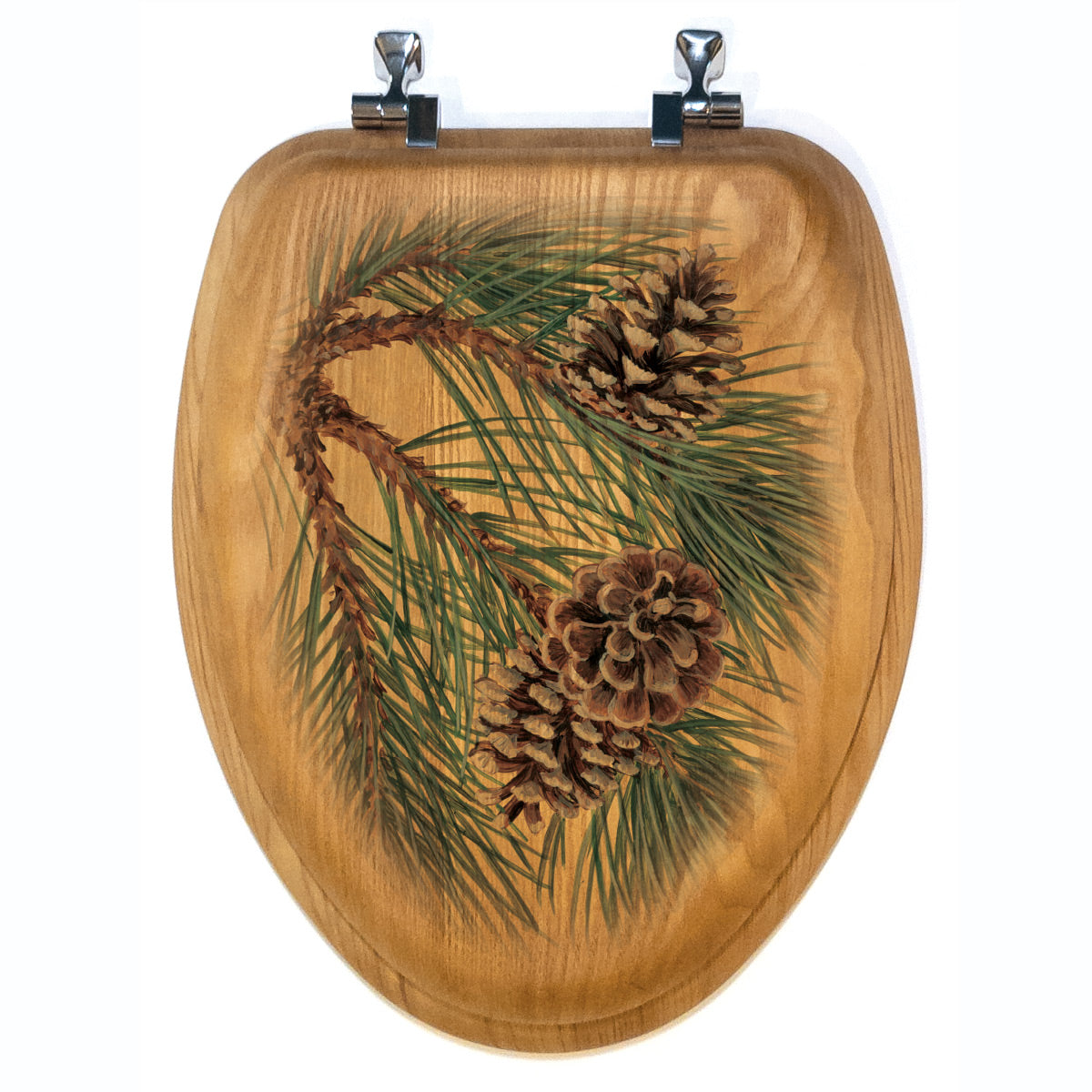 Pinecone Wood Toilet Seats