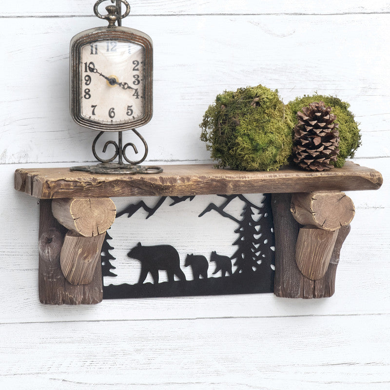 Rustic Wall Shelves and Cabinets