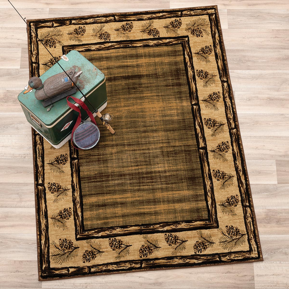 Pinecone Harvest Rug Collection
