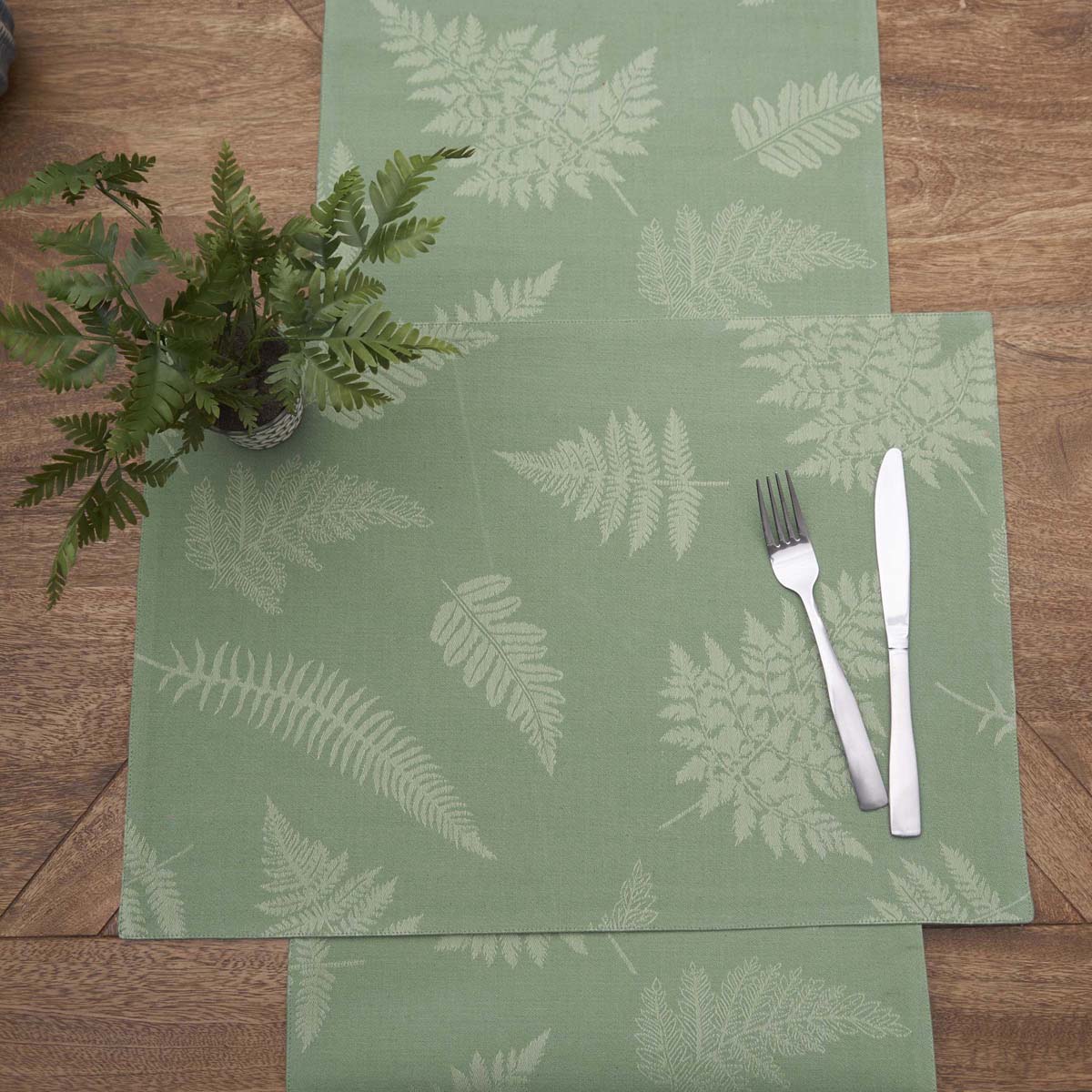 Forest Fern Table Linens