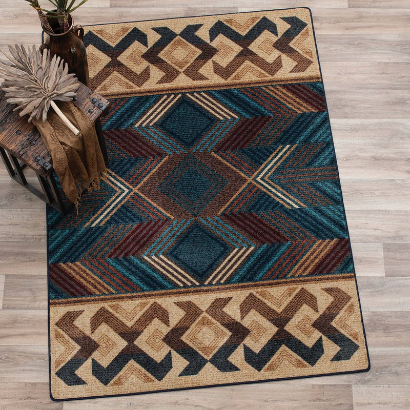 Aztec Mesa Rug Collection | Black Forest Decor