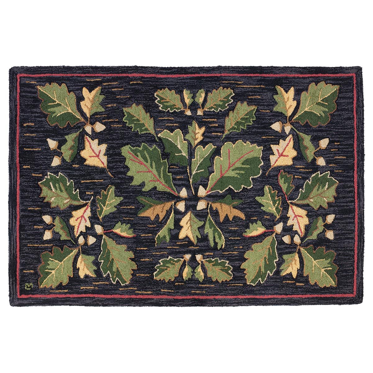 Acorn Medley Hooked Wool Rug Collection