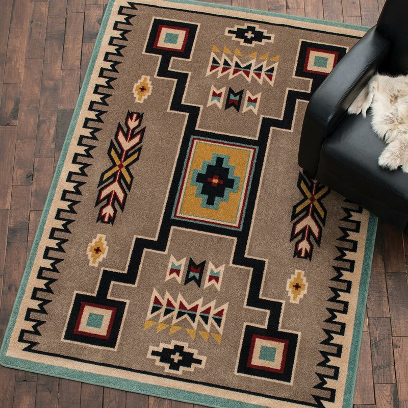 Rainstorm Turquoise Rug Collection
