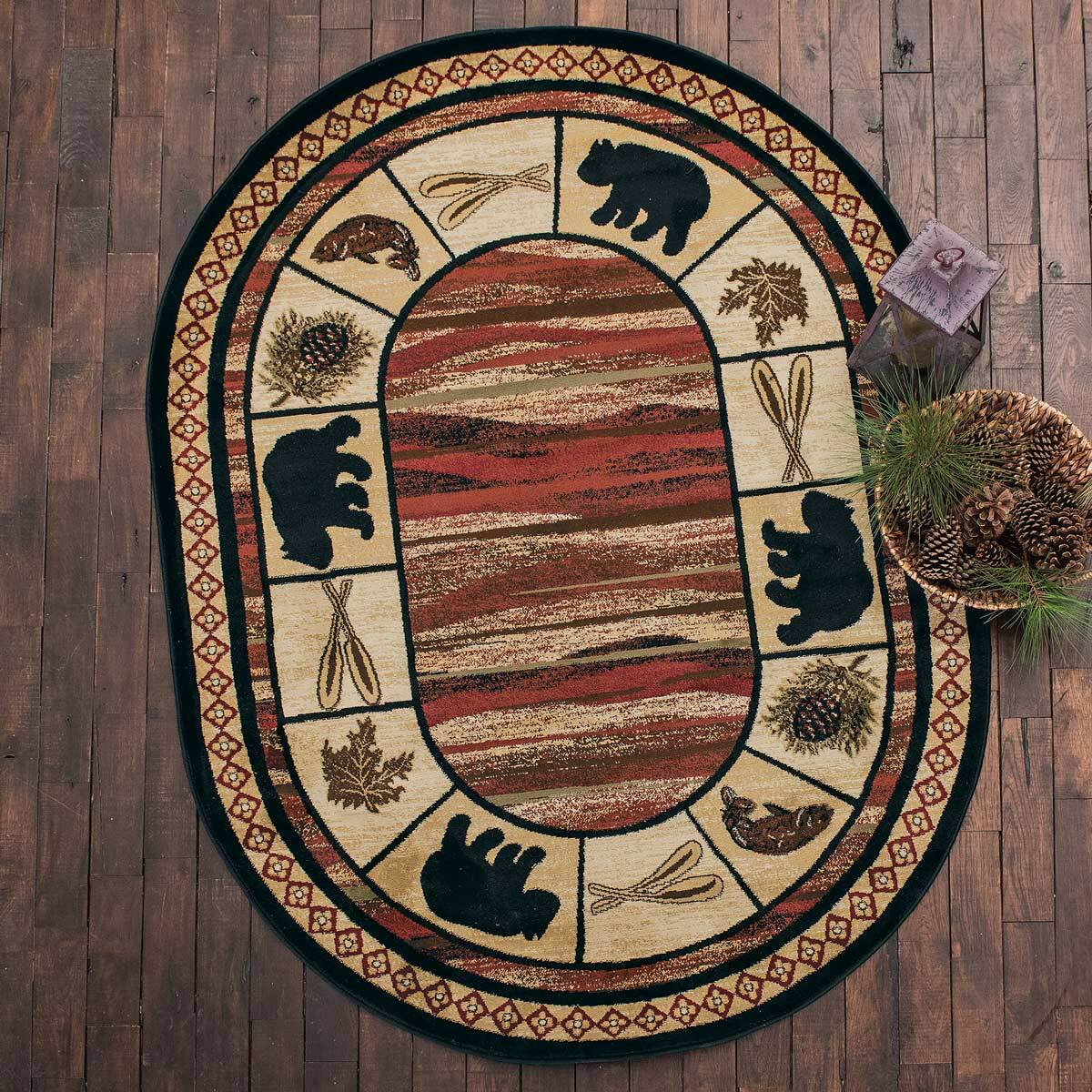 Camp Wild Oval and Round Rug Collection