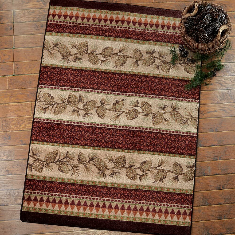 Burnished Pilgrim Pinecone Rug Collection