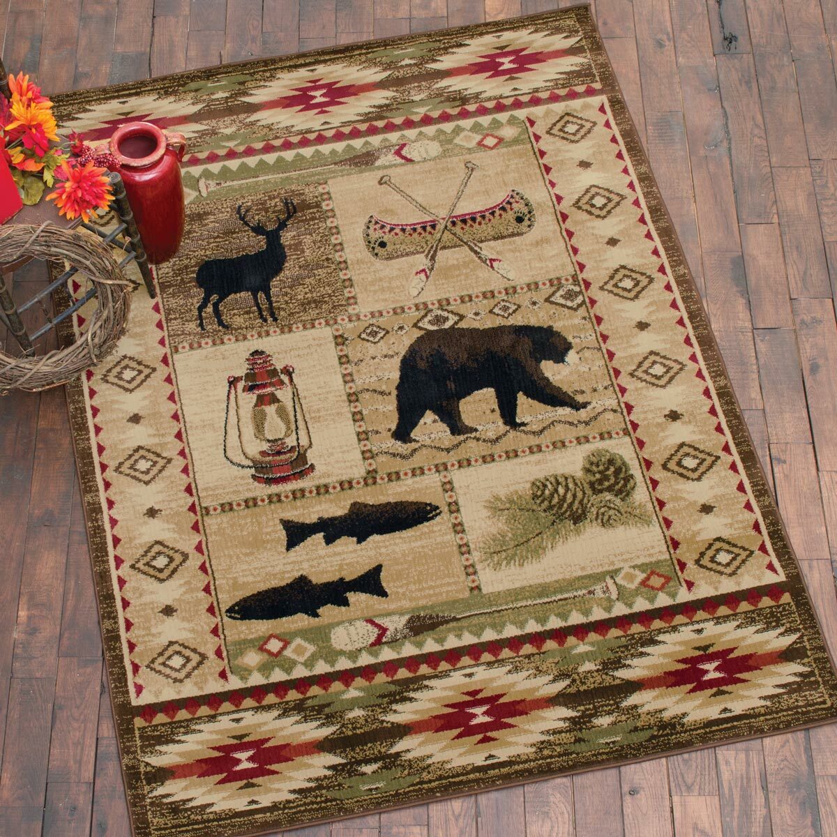Cabin Getaway Rug Collection