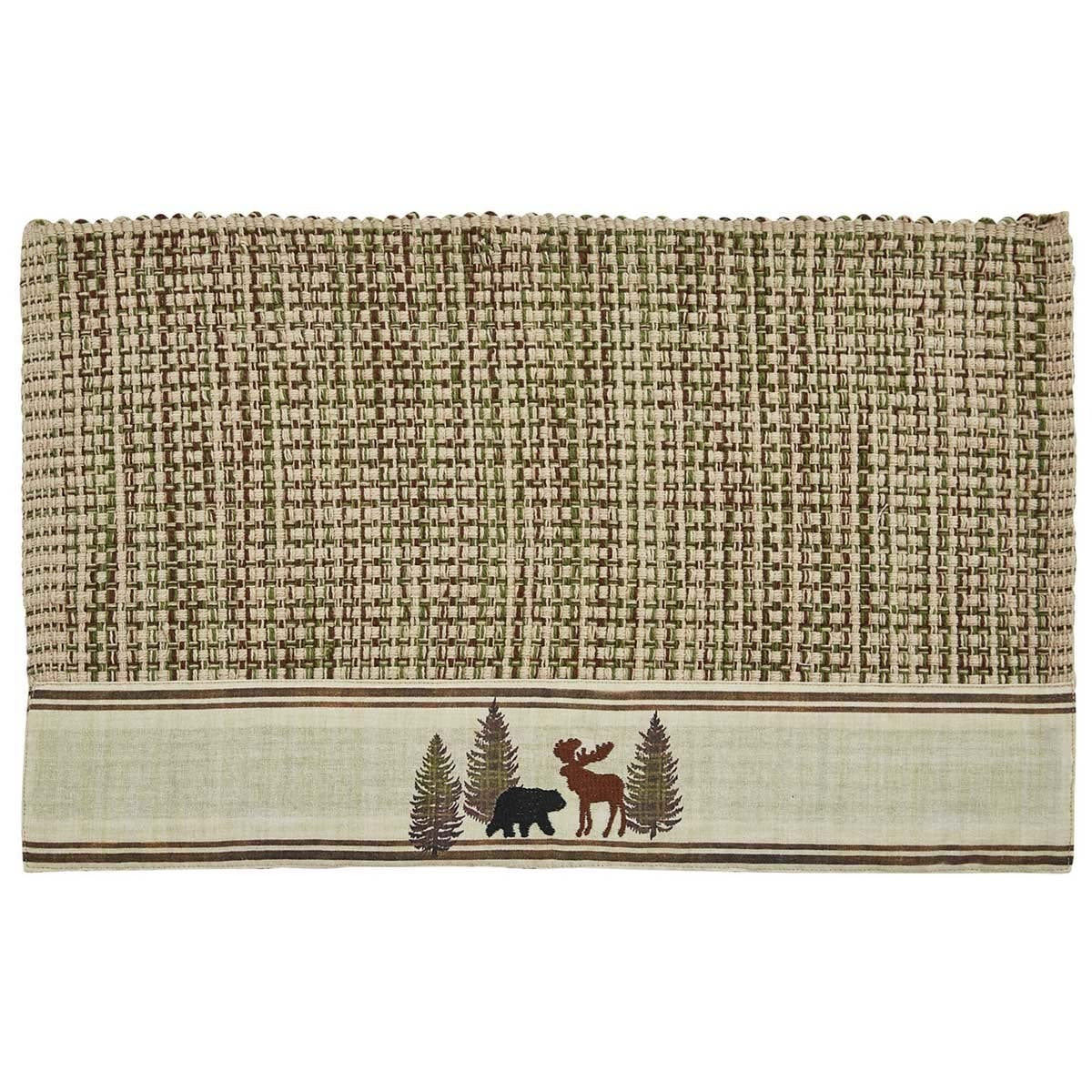 Woodland Moose & Bear Table Linens