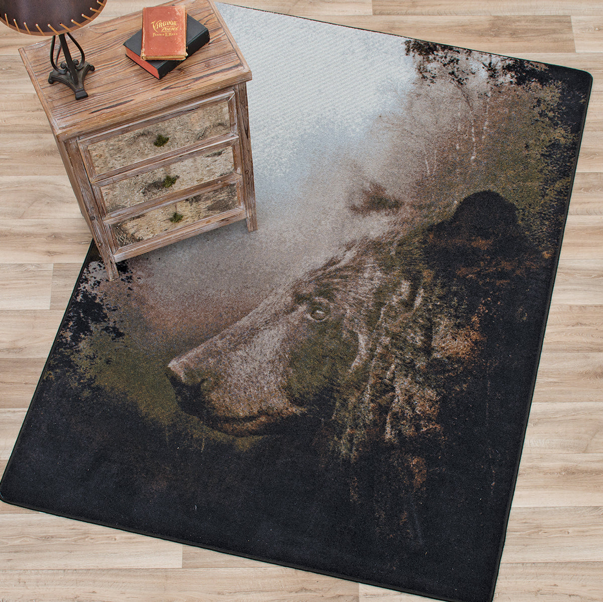 Misty Bear Rug Collection