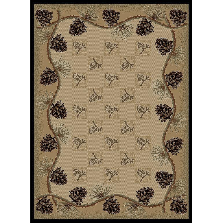 Pinecone Plethora Rug Collection