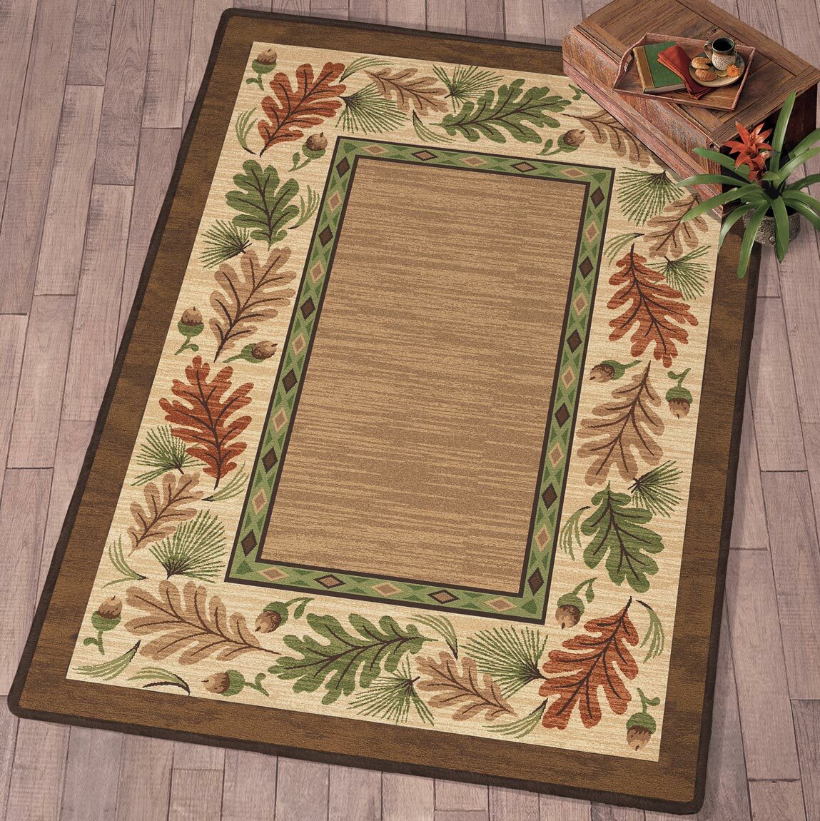 Oak Leaves & Acorns Rug Collection