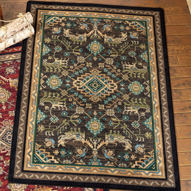 Tribal Echoes Deepwoods Rug Collection