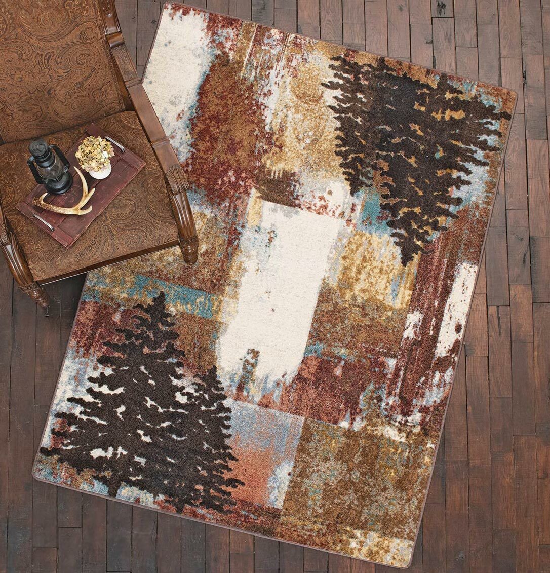 Abstract Pines Rug Collection