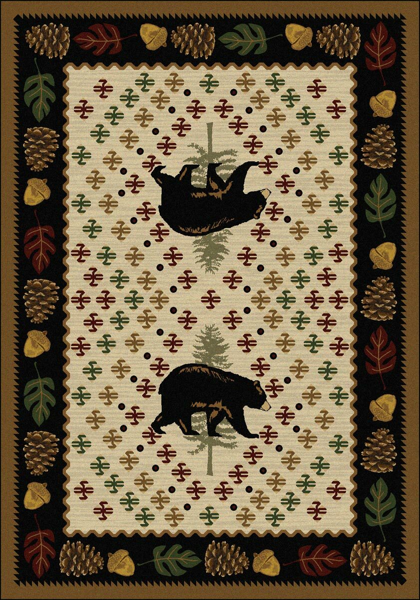 Bear Patchwork Natural Rug Collection