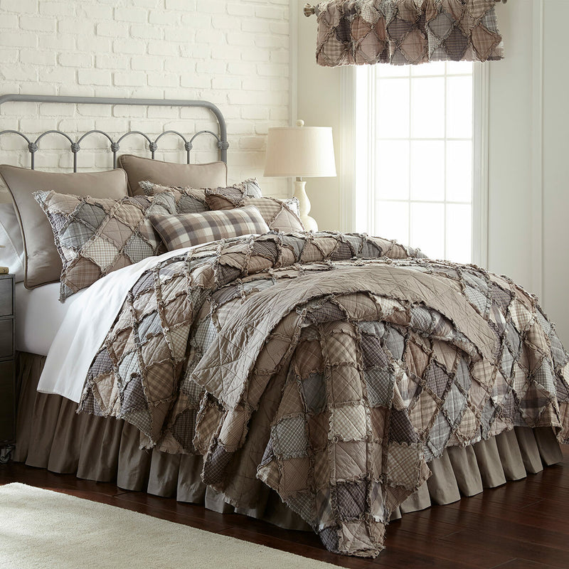 Diamond Plaid Quilt Bedding Collection