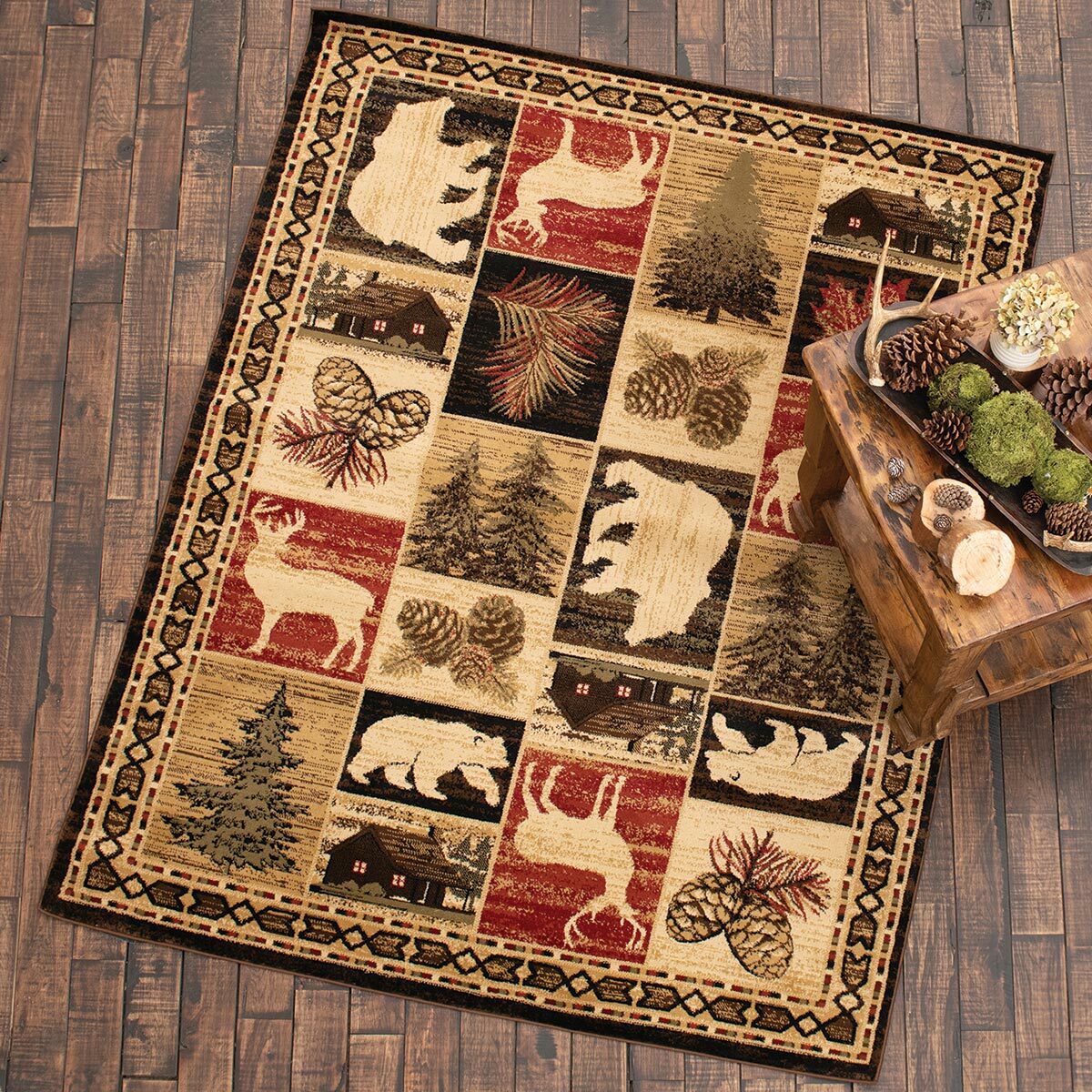 Bear & Deer Pass Rug Collection