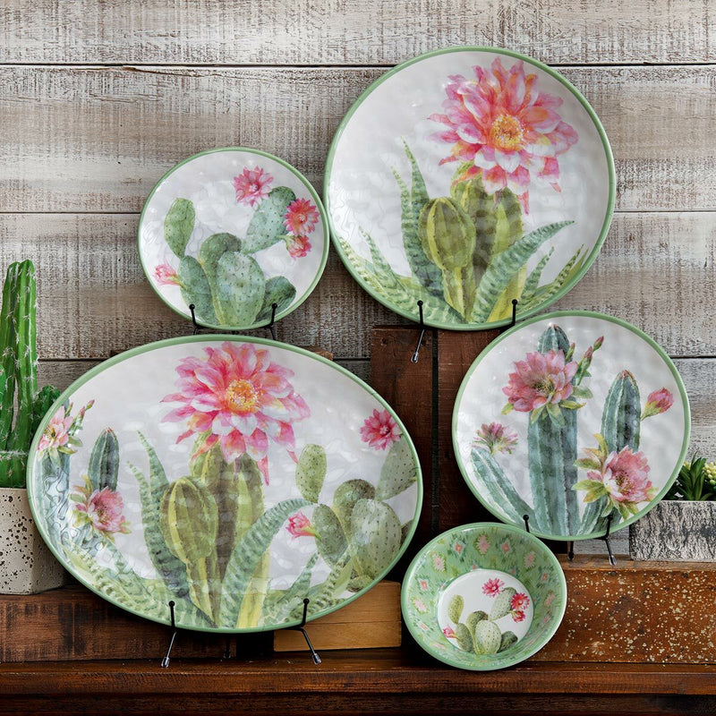 Desert Blooms Cactus Dinnerware | Black Forest Decor