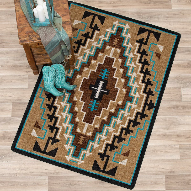 Spirit Walk Rug Collection Tribal Spirit Rug Collection | Black Forest Decor