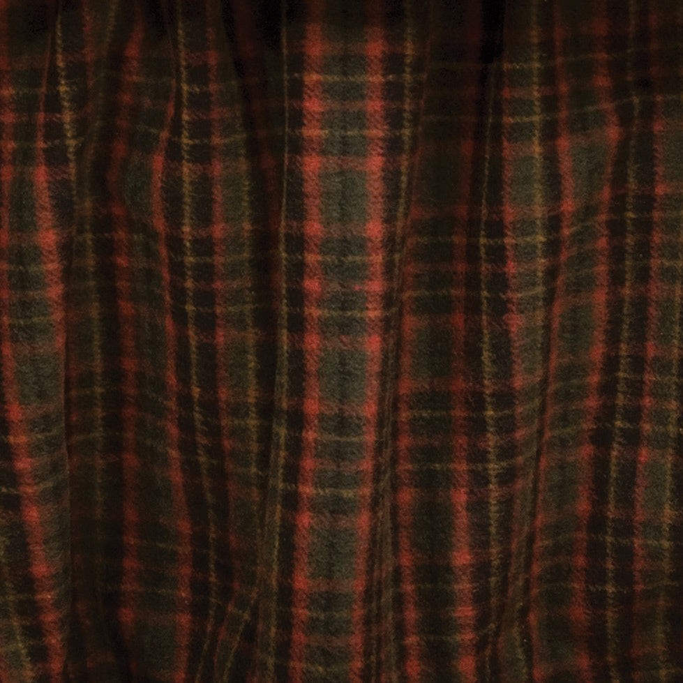 Wooded River Plaid 4 Gathered Bedskirts