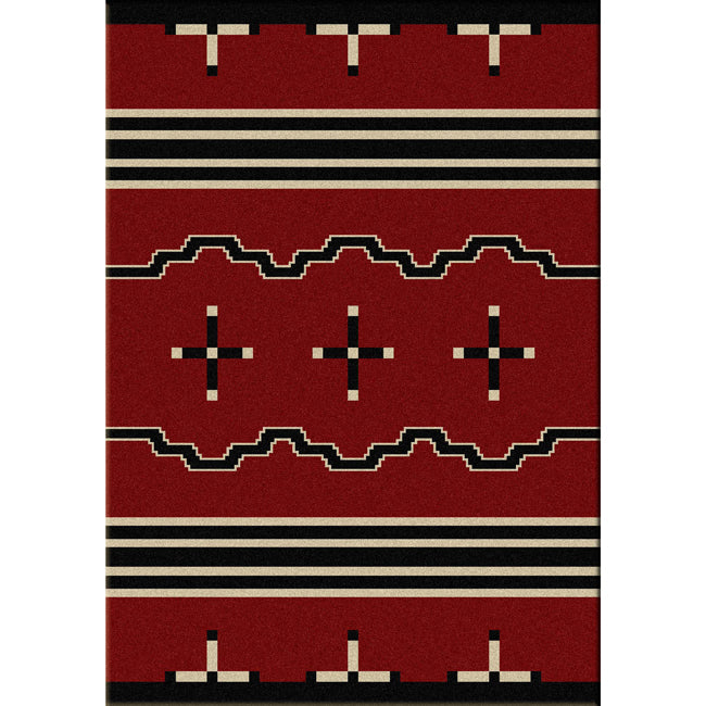 Big Chief Red Rug Collection