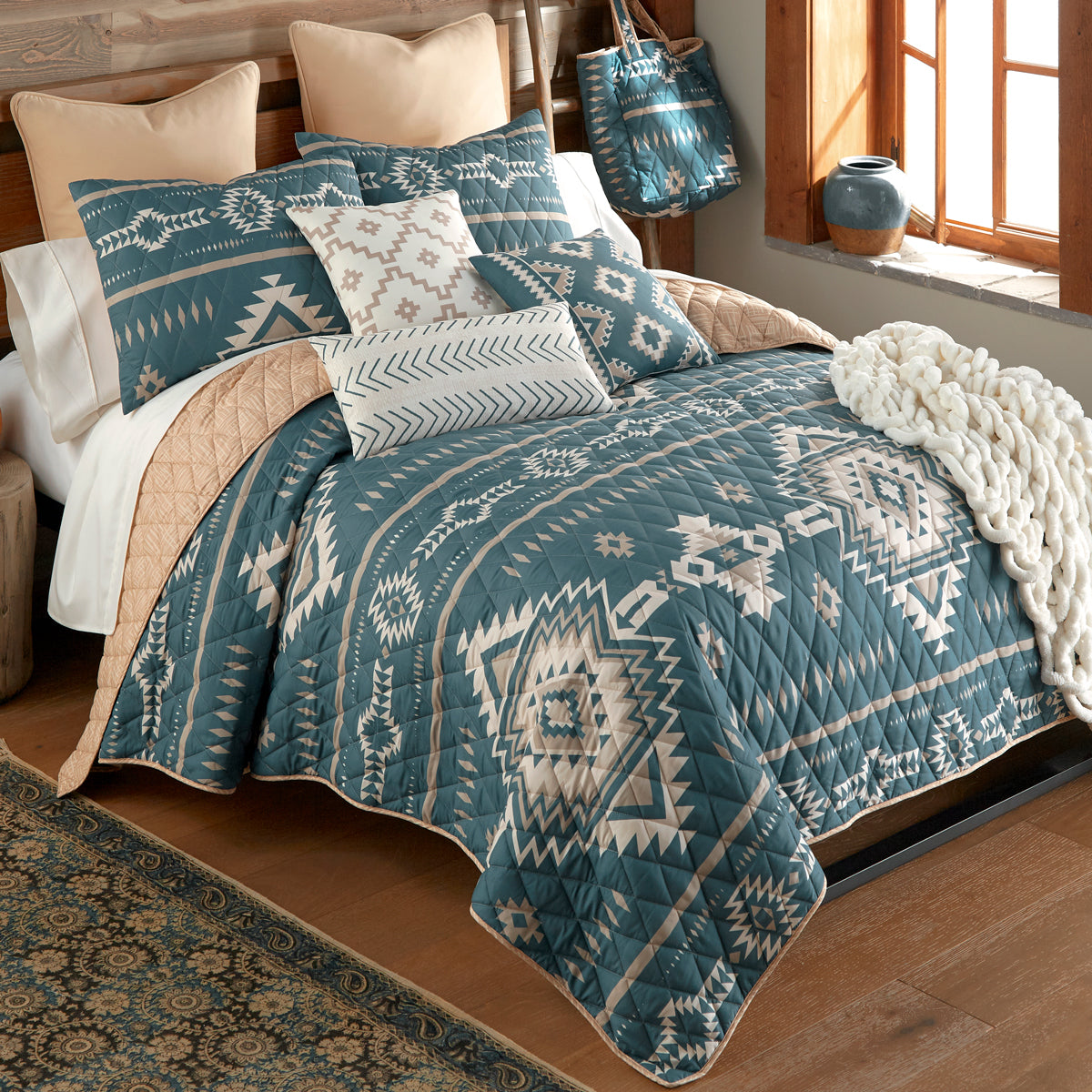 River Diamonds Quilt Bedding Collection