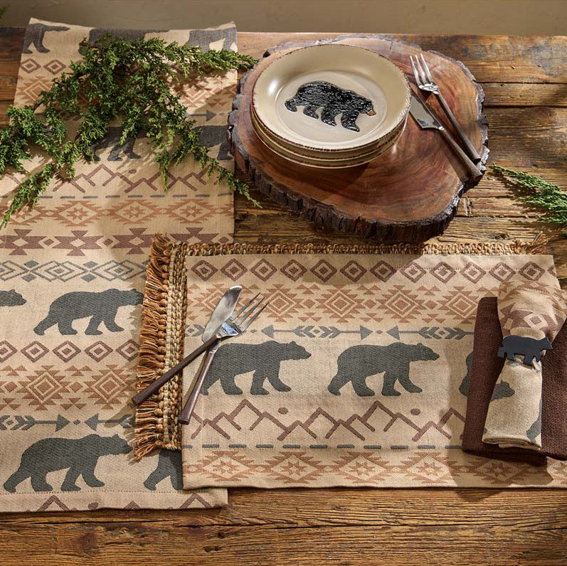 Traveling Bear Table Linens