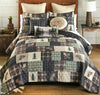 Pinecone Plaid Quilt Bedding Collection
