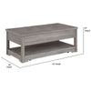 Northern Pine Lift Top Cocktail Table - OUT OF STOCK UNTIL 07/20/2026