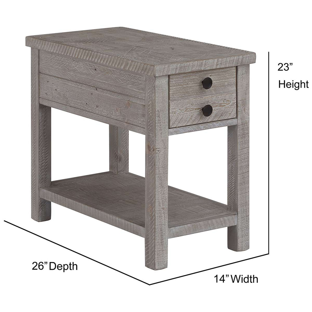 Northern Pine Chairside Table - OUT OF STOCK UNTIL 07/20/2026