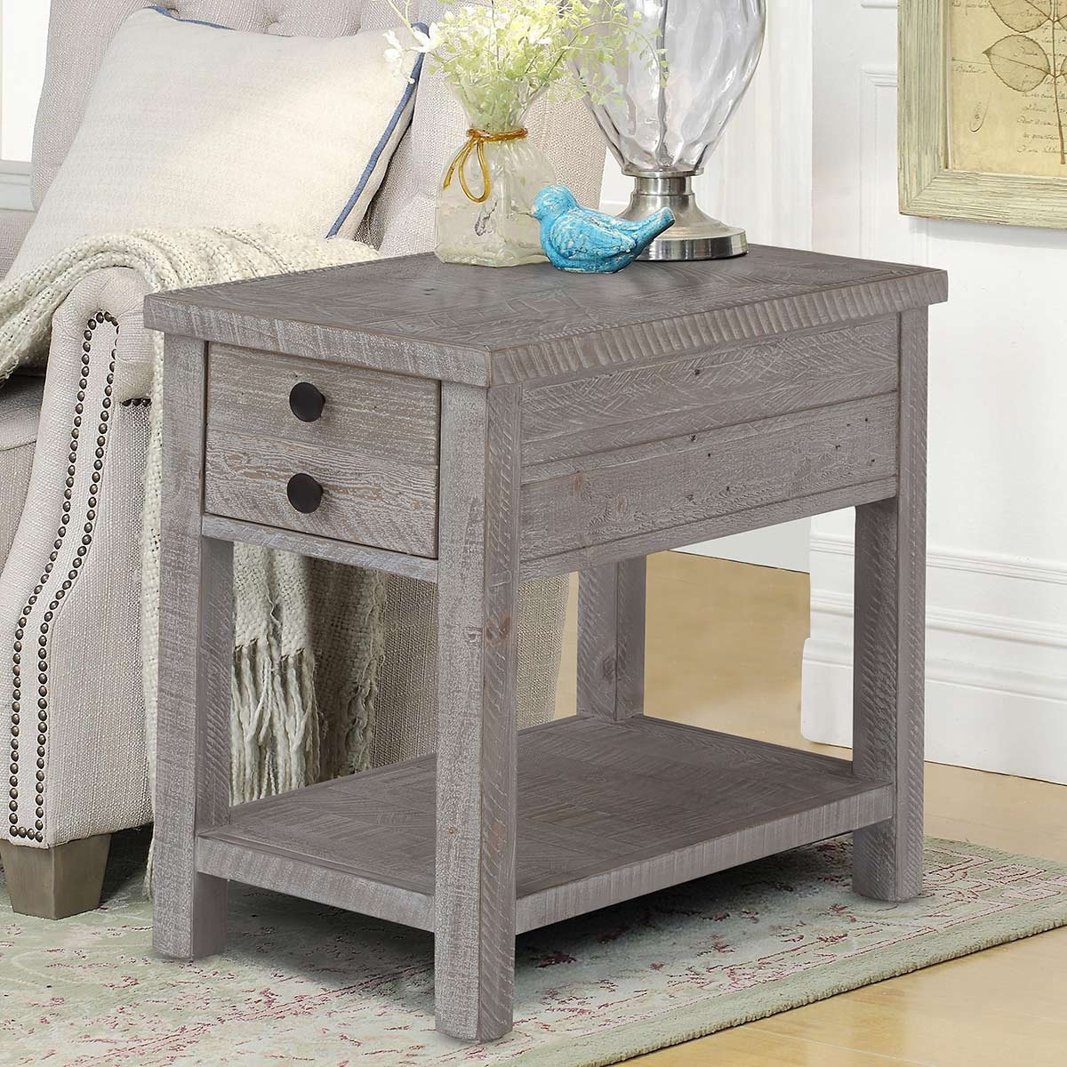 Northern Pine Chairside Table - OUT OF STOCK UNTIL 07/20/2026