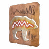 Tribal Bear Square Cutout Wall Art