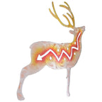 Tribal Deer Cutout Wall Art