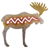 Tribal Moose Cutout Wall Art
