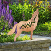 Designer Wolf Garden Statue