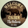 Welcome Bear Personalized Sign