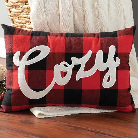 Yuletide Flannel Pillow