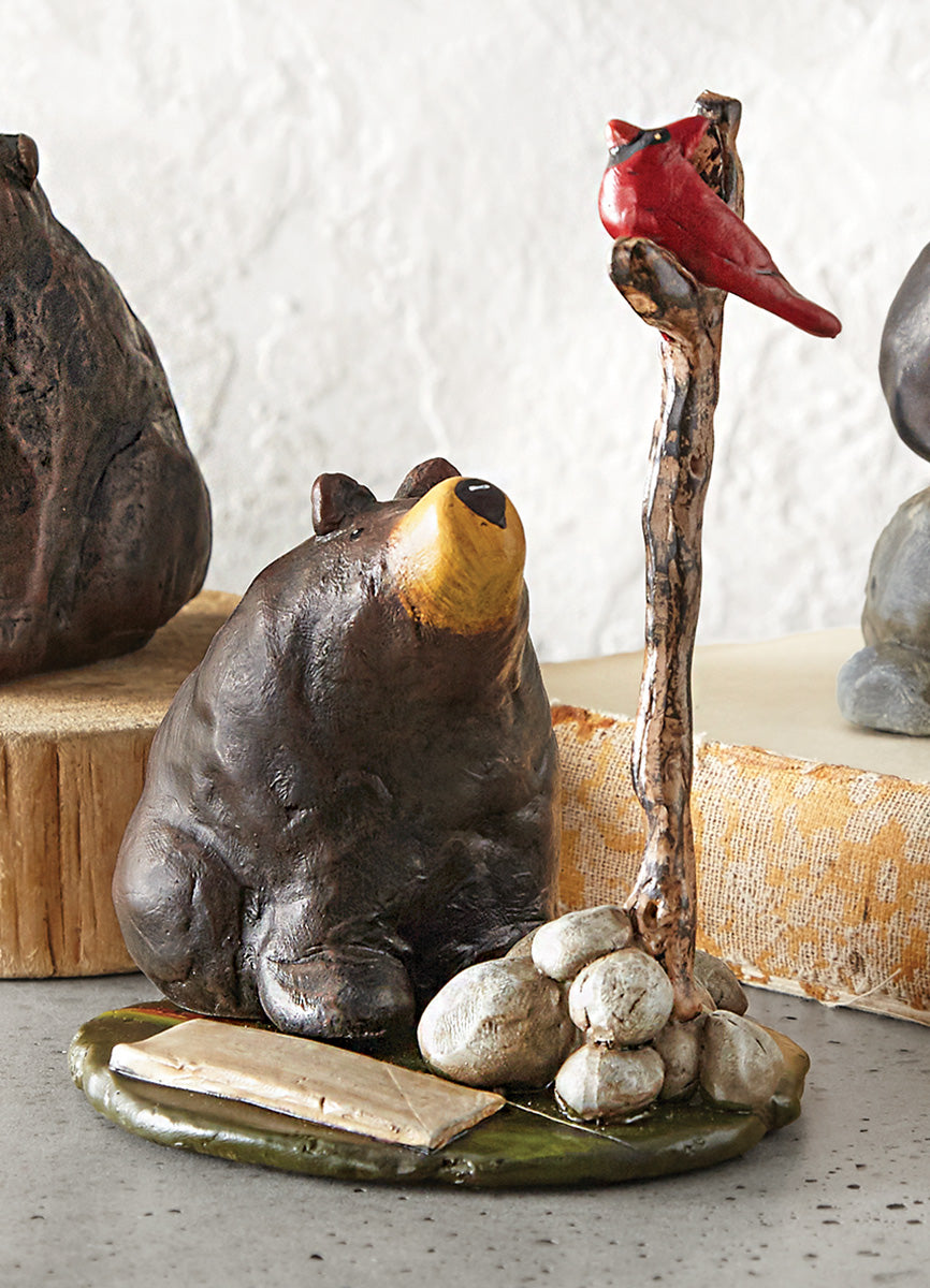 Wonder How To Fly Bear Figurine
