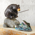 Streamside Bear Figurine