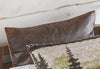Distressed Faux Leather Euro Sham