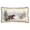 Watercolor Bear Mountain Pillow