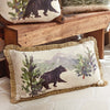 Watercolor Bear Mountain Pillow