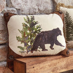 Watercolor Bear Forest Pillow - OUT OF STOCK UNTIL 08/19/2026