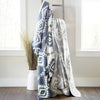 Tribal Arrow Blue Plush Throw - OUT OF STOCK UNTIL 06/03/2026