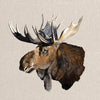 Majestic Moose Outdoor Pillow