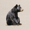 Daydreaming Bear Outdoor Pillow