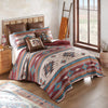 Adobe Sky Faux Leather Pillow