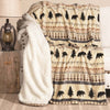 North Ridge Bear Plush Sherpa Throw