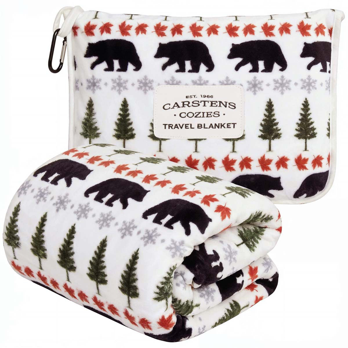 Adventure Bear Travel Throw